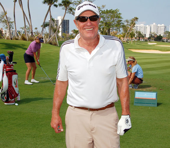 Actor Jimmy Caan is both an avid golfer and longtime friend of Fairmont Turnberry resort owner Donny Soffer.
