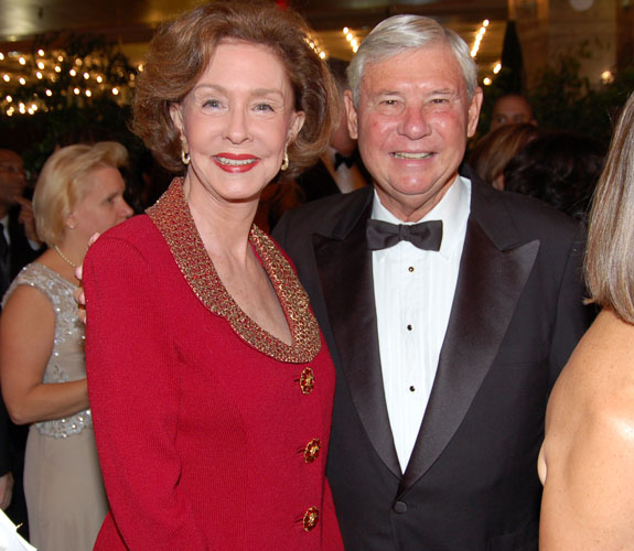 Former U.S. Senator Bob Graham, D-Fla., and his wife, Adele, at the Make-A-Wish Foundation of Southern Florida's annual Intercontinental Ball.